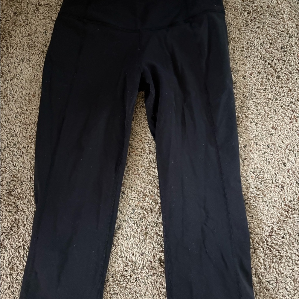 Lululemon Black Yoga Pants Capri